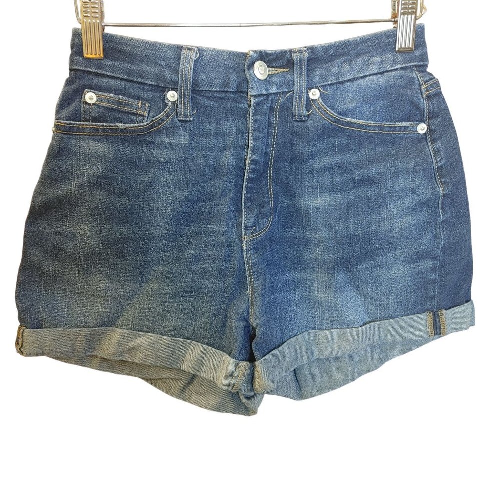No Boundaries Women's Blue Jean Denim Shorts 5